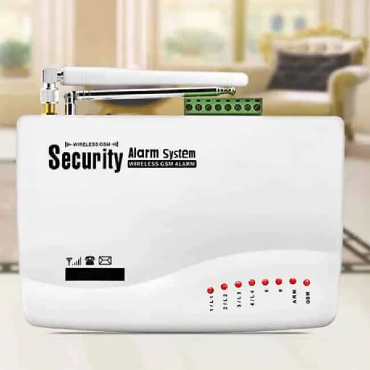 DIY wireless DSP security alarm system