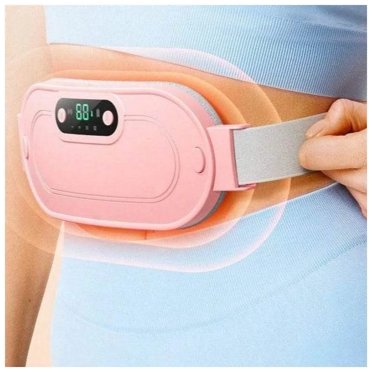 Cordless Menstrual Heating Belt With LED Smart Display